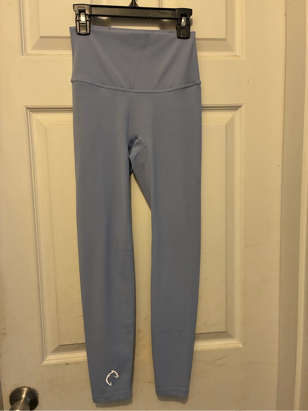 Dire Wolf Athleta Huigh -Waist - Light Blue leggings